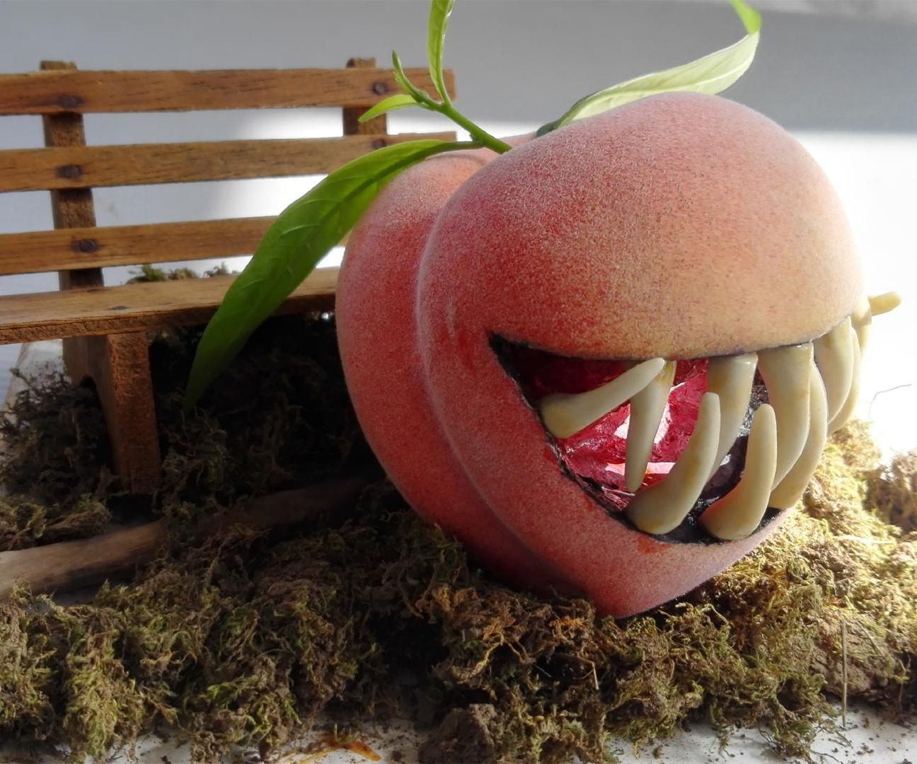 How to Make Venom Peach Diorama | Halloween  Decoration Idea.