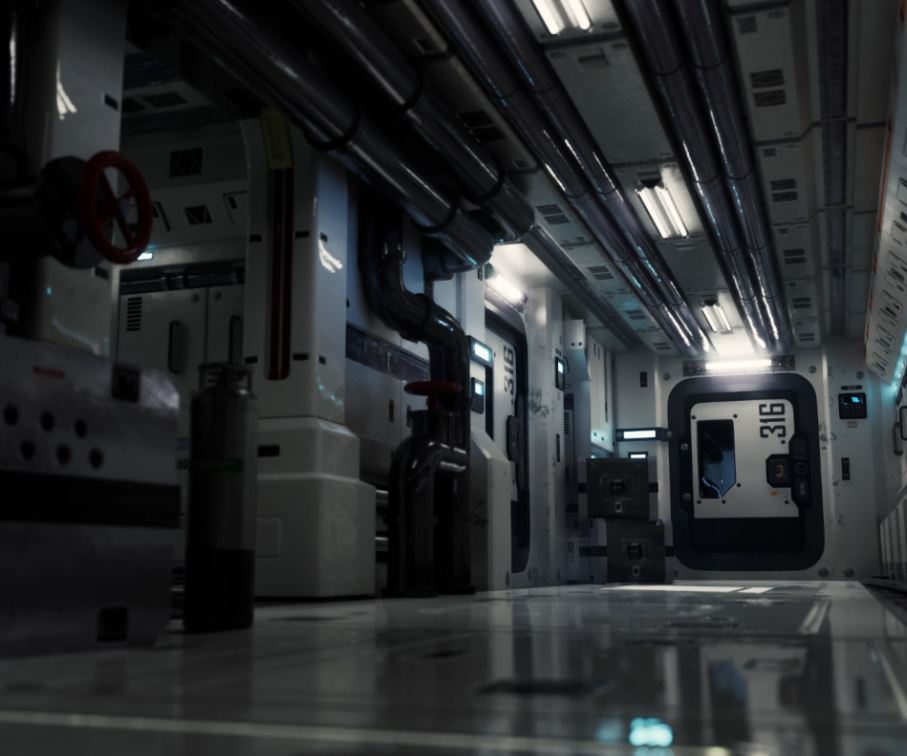 Gallagher's Industry Ship - the Interior