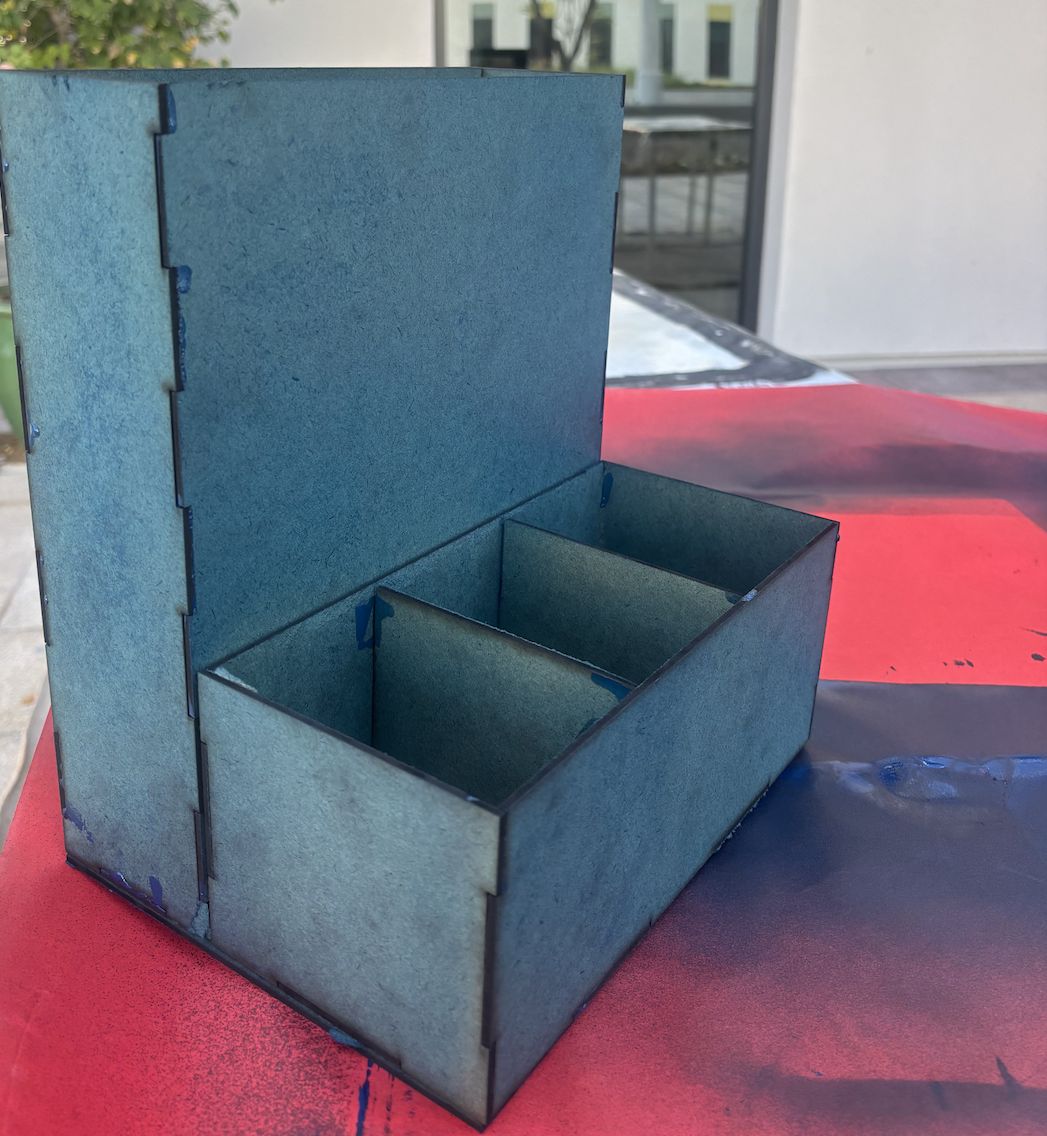 Clutter Control 2 Level Storage Compartment