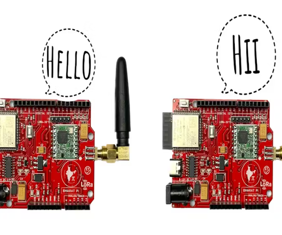LoRa Duplex Communication Using Bharat Pi