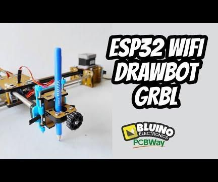 Drawing Robot - Wifi Bluetooth USB CNC Shield Grbl_Esp32 