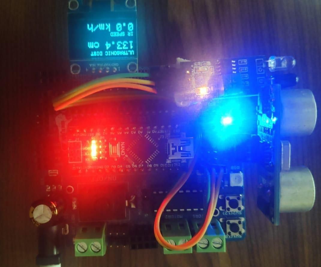 Distance + Speed Meter Project.