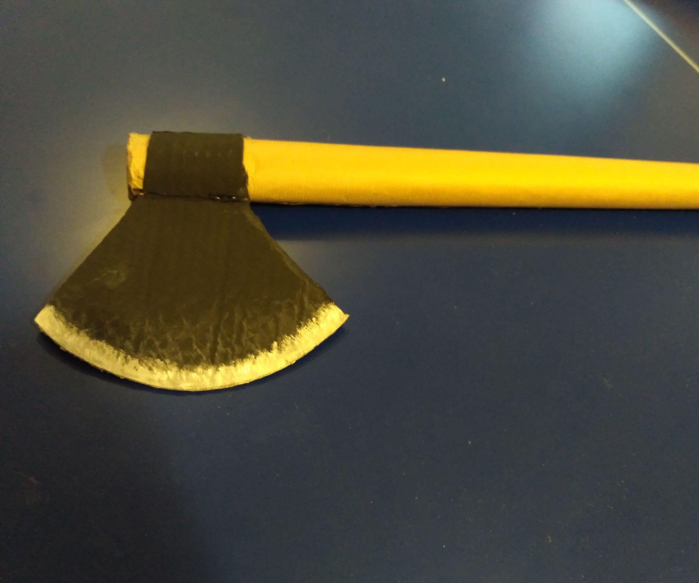 Toy Splitter Ax From Cardboard