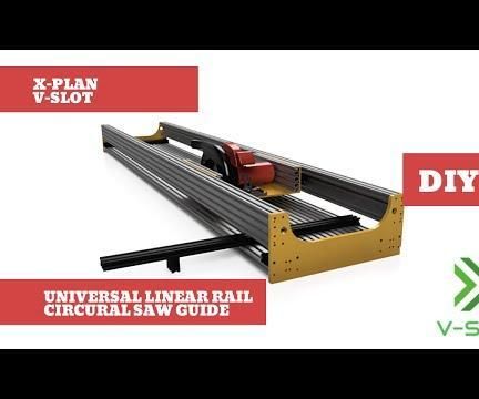 DIY: How to Make V-SLOT Uniwersal Saw and Router Jig Guide