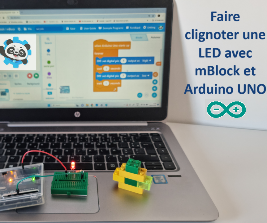 Faire Clignoter Une LED Avec Arduino Et MBlock – Projet Amusant Pour Enfants