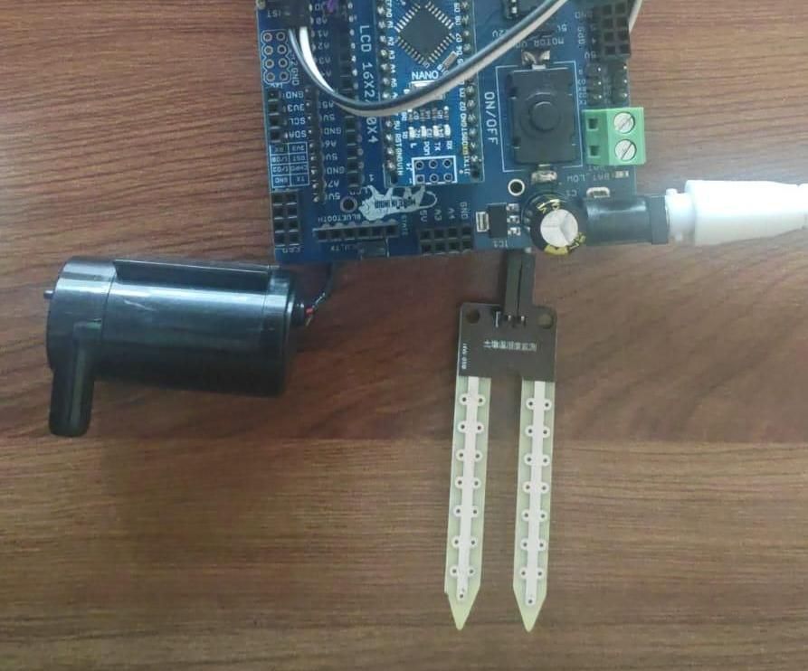 AUTOMATIC SOIL MOISTURE PUMP SYSTEM