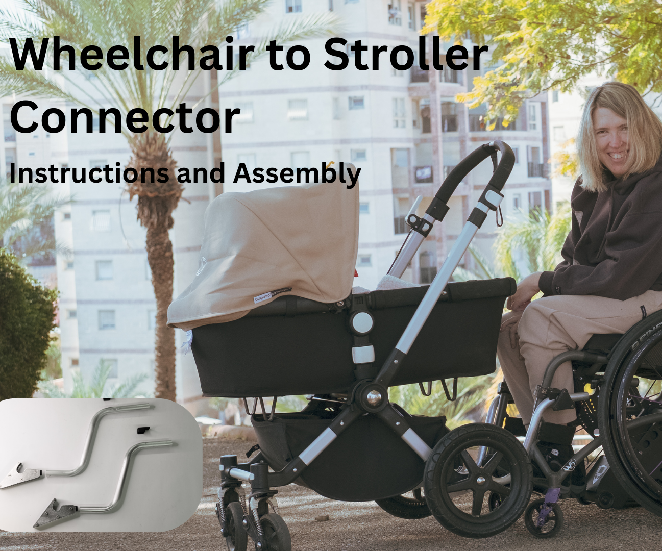 Fixperts -Wheelchair to Stroller Connector