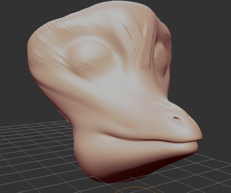 Bird/Lizard Mask