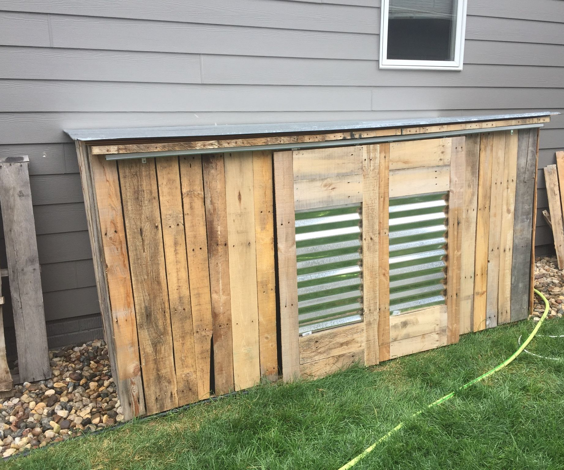 Pallet Storage Shed