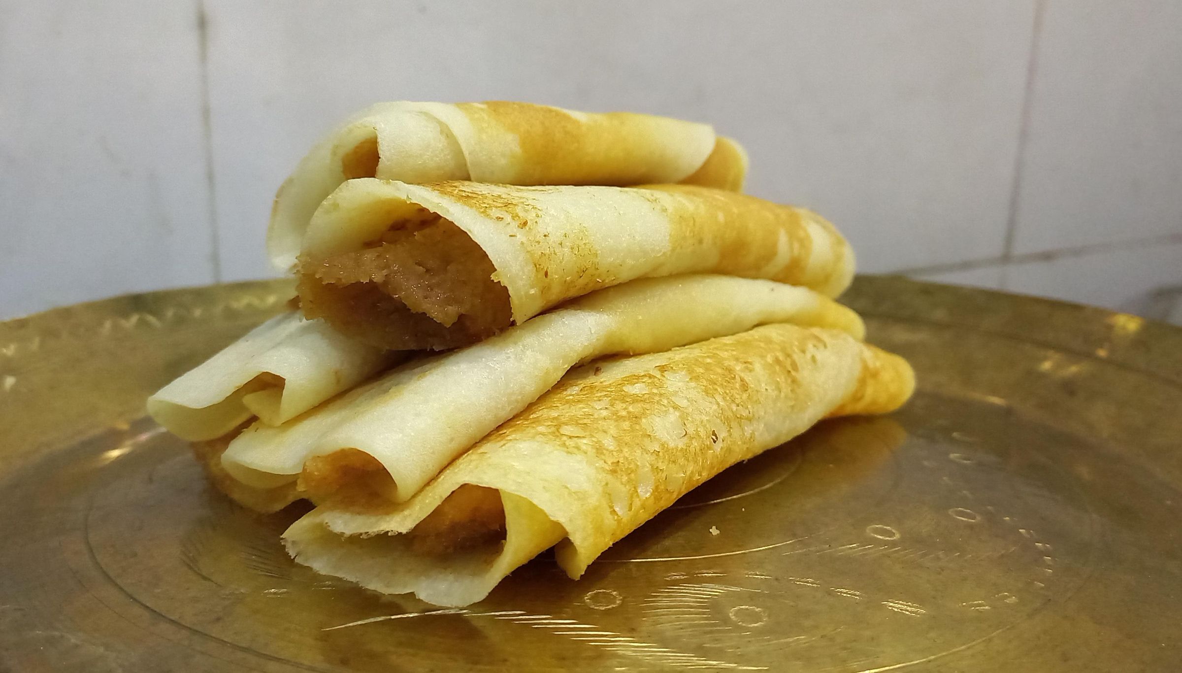 Patishepta-Harvest Season Celebratory Indian Sweet Crepe Recipe