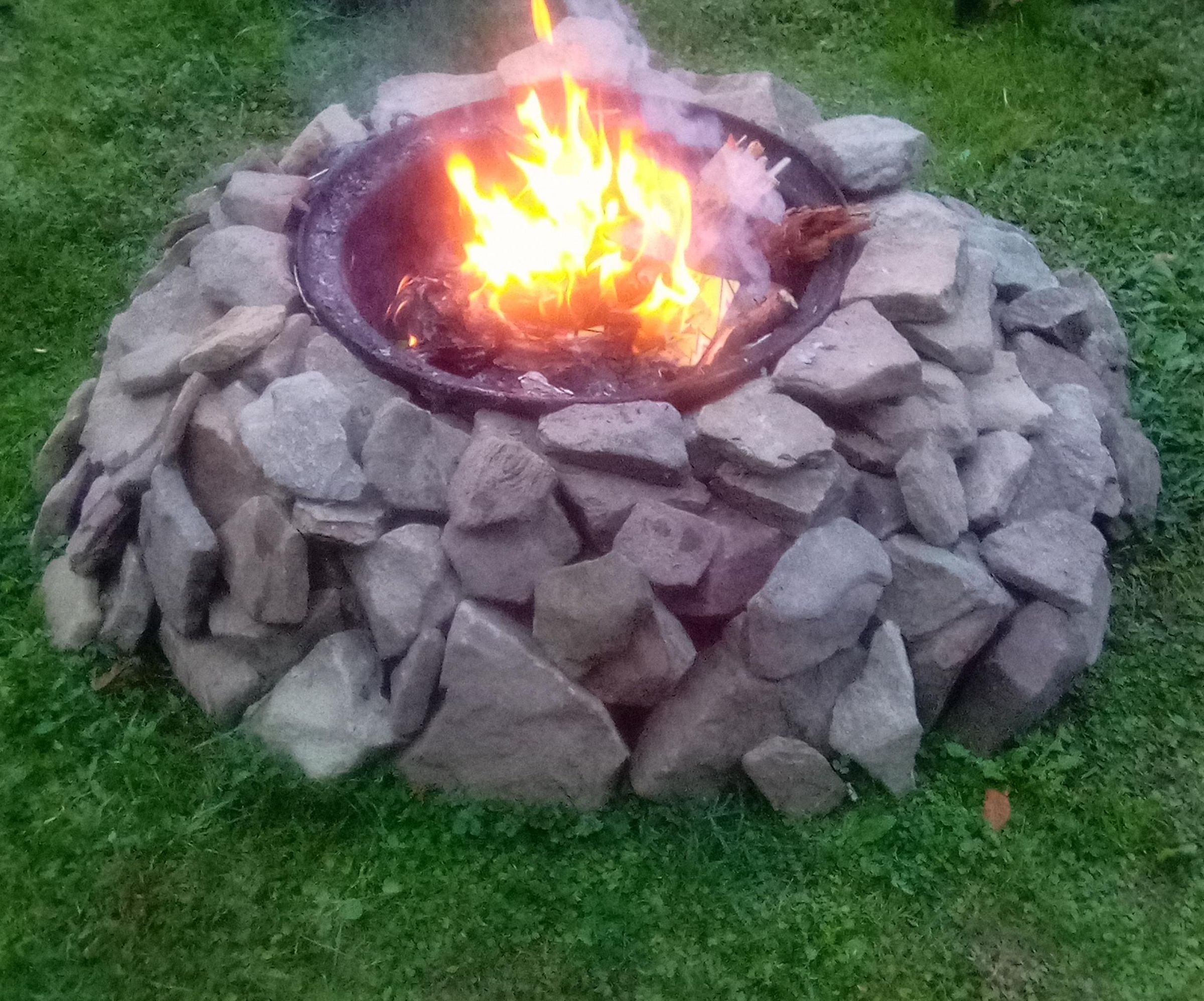 Creek Stone Fire Pit