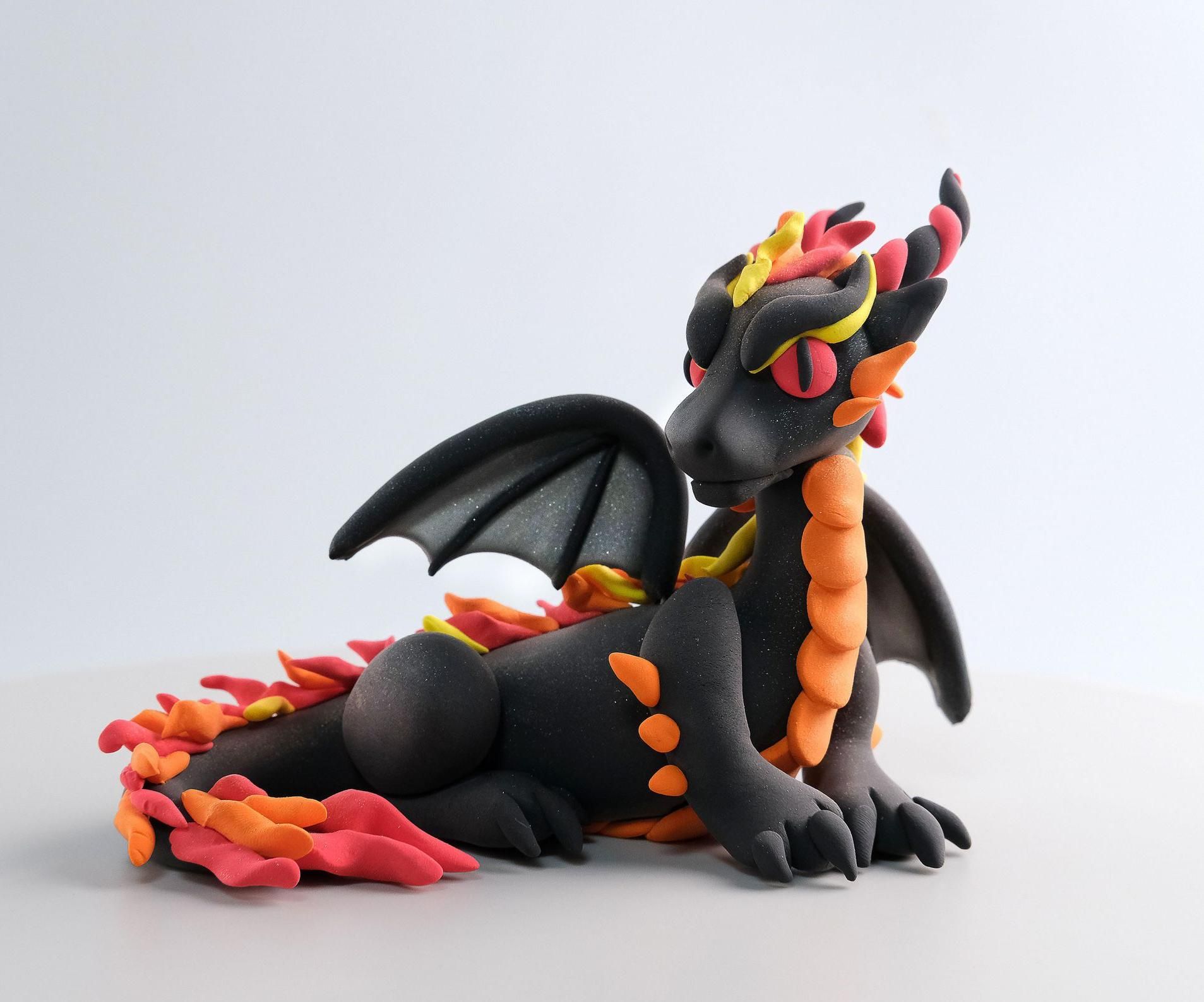 Can You Believe This Fire Dragon Is Made of Clay?