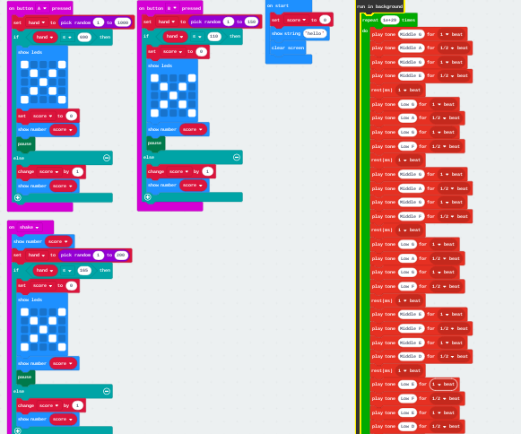 Micro:bit Gambling Game