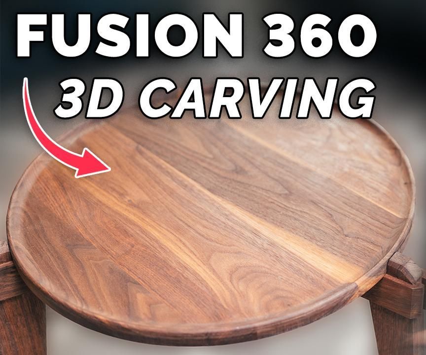 Fusion 360 CAM Tutorial for 3D Carving Beginners
