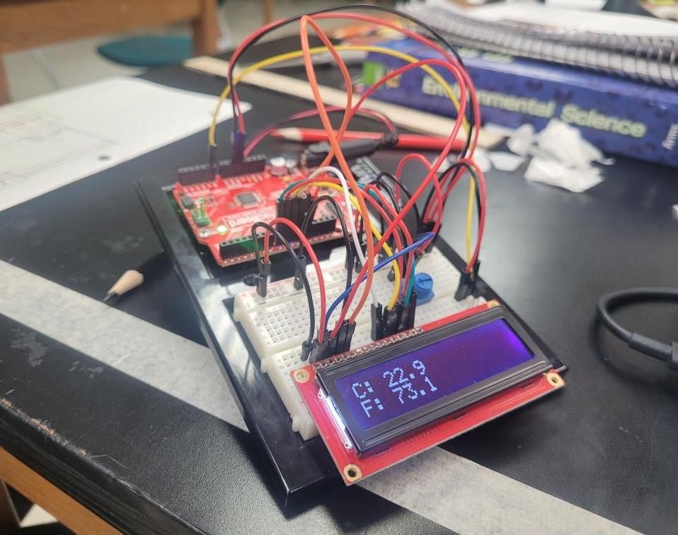 Arduino Temperature Sensor for Ghost Hunting