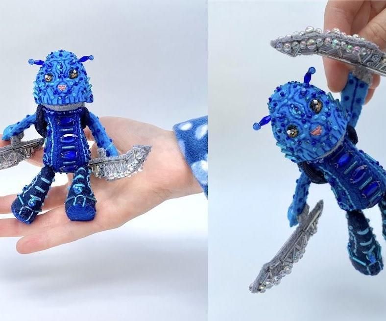 Dalu Doll-BIONICLE Inspired Plush Robot Toy.