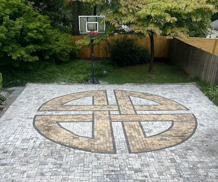 Celtic Knot Driveway