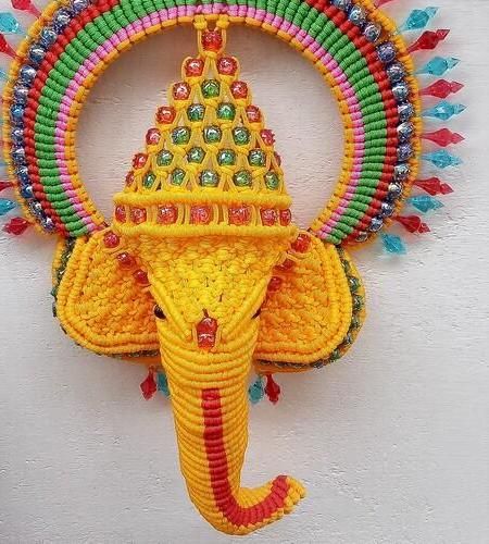 MACRAME LORD GANESH JI