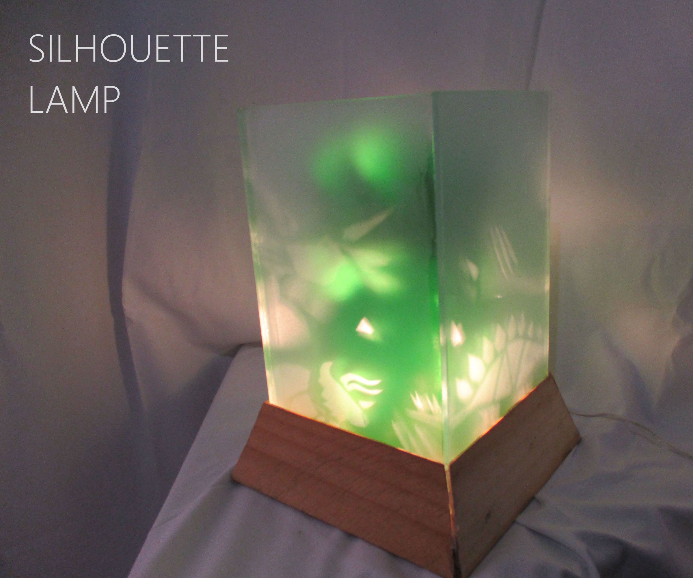 Silhouette Projector Lamp.