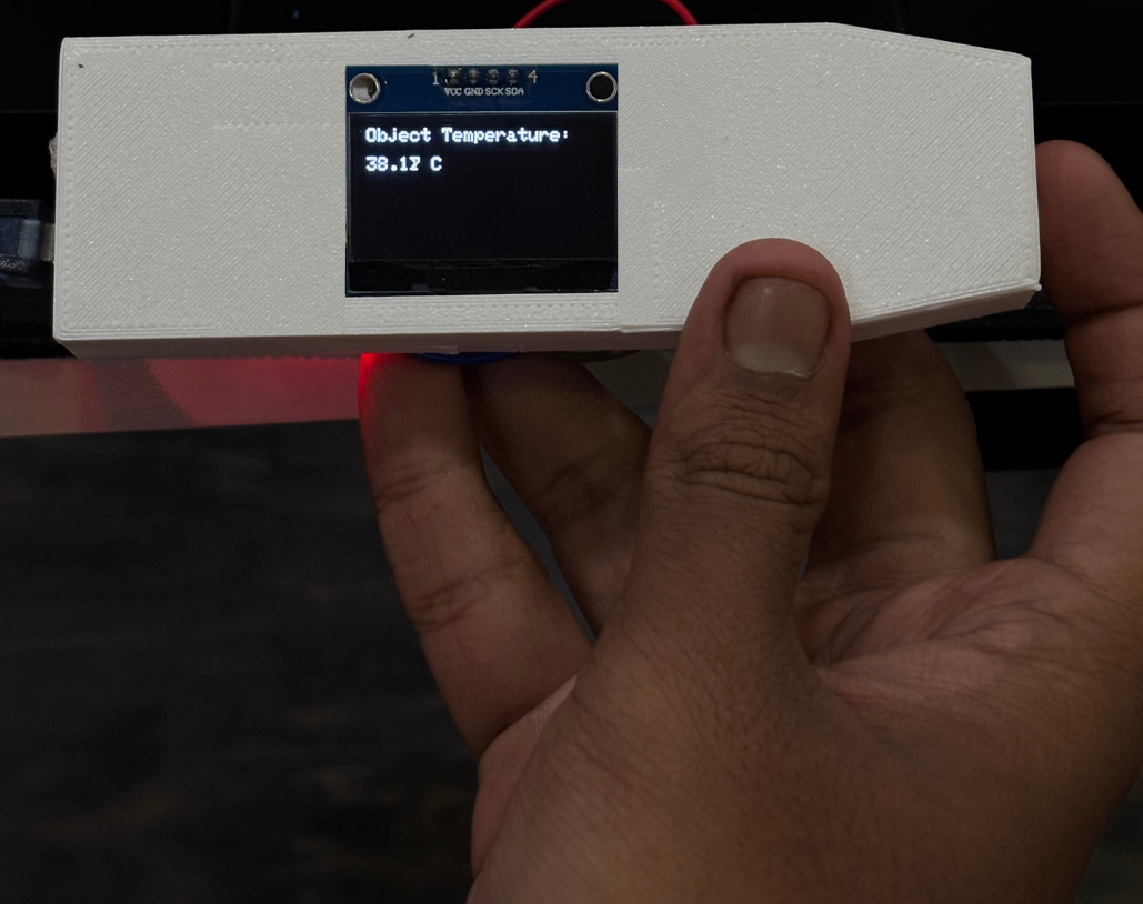 Portable Digital Thermometer Project Using Arduino