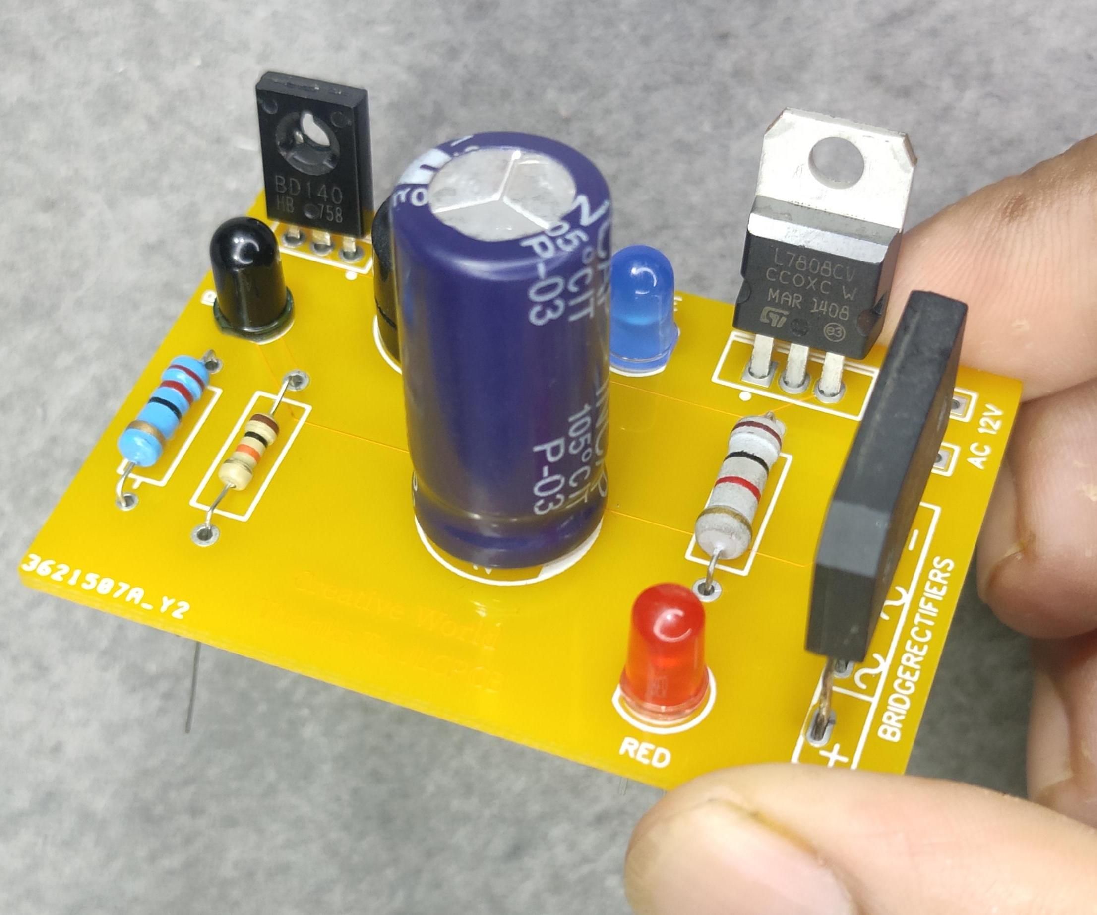 How to Make Fire Sensor Circuit