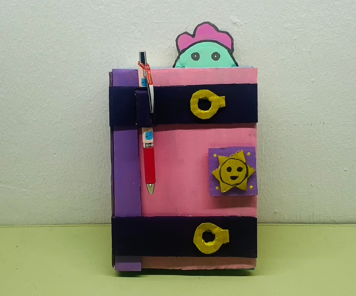 DIY Brawl Stars Colette’s Scrapbook (Cardboard Craft)