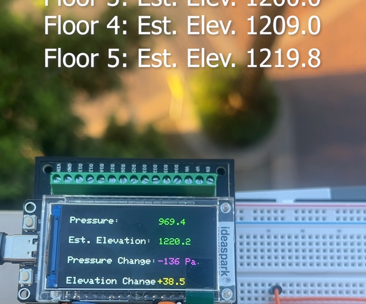 Build a High-Precision Altimeter With ESP32 and MS5611 (Plus Custom CAD Mount)