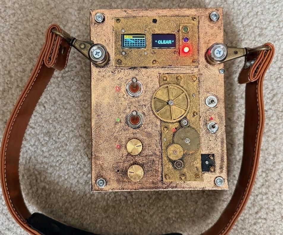 Steampunk Portable Scanner