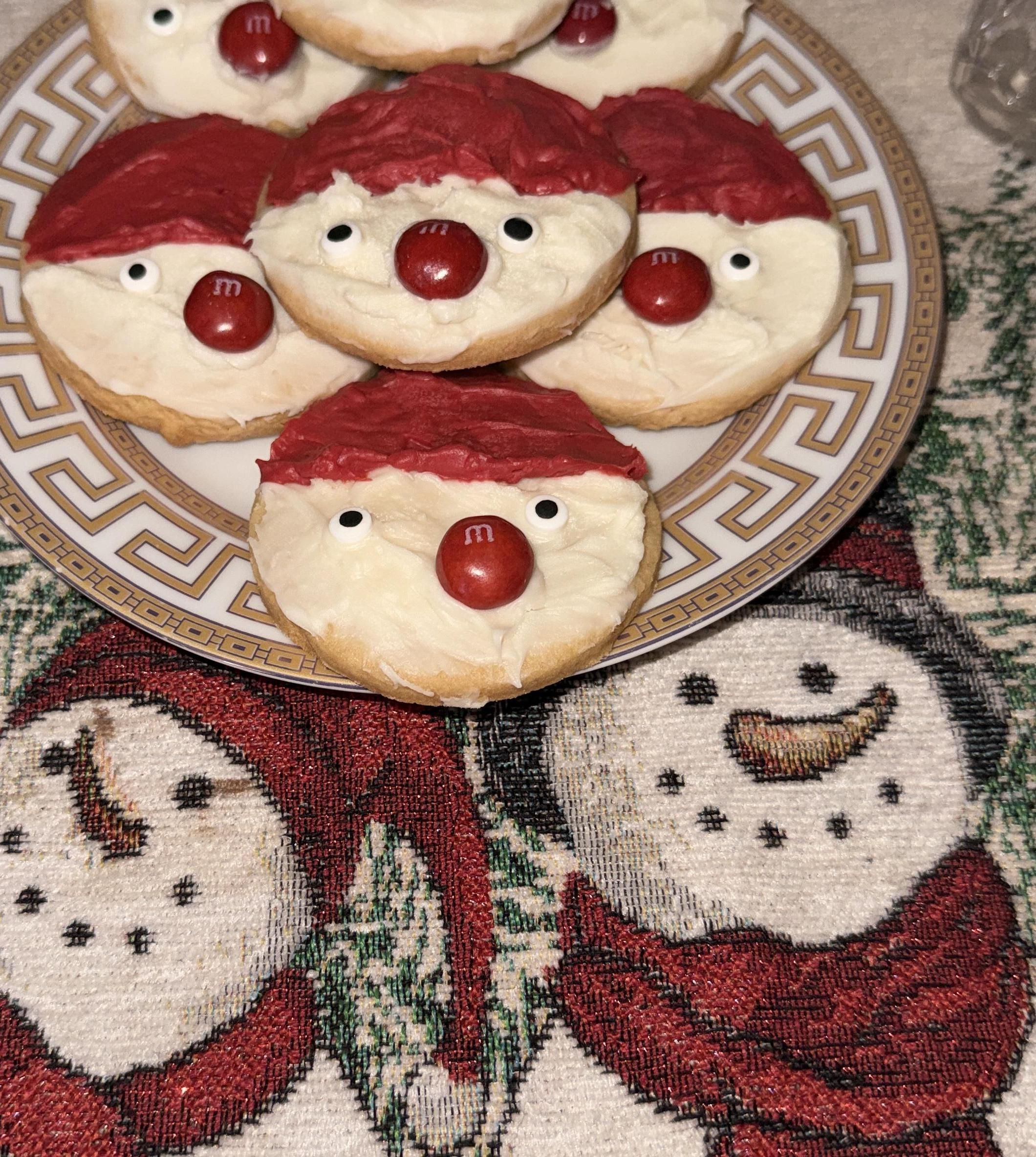 Santa Cookies