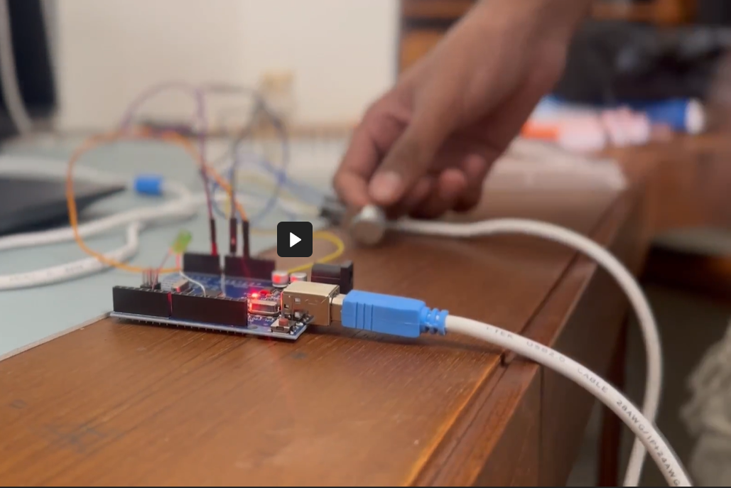 Using a Potentiometer to Turn on a Green Light Using Arduino