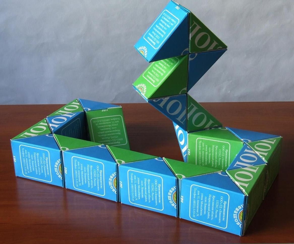 Milky Rubik's Snake