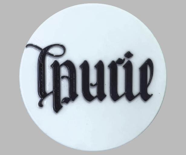 Ambigram Name Spinner - the Art of Taking Turns