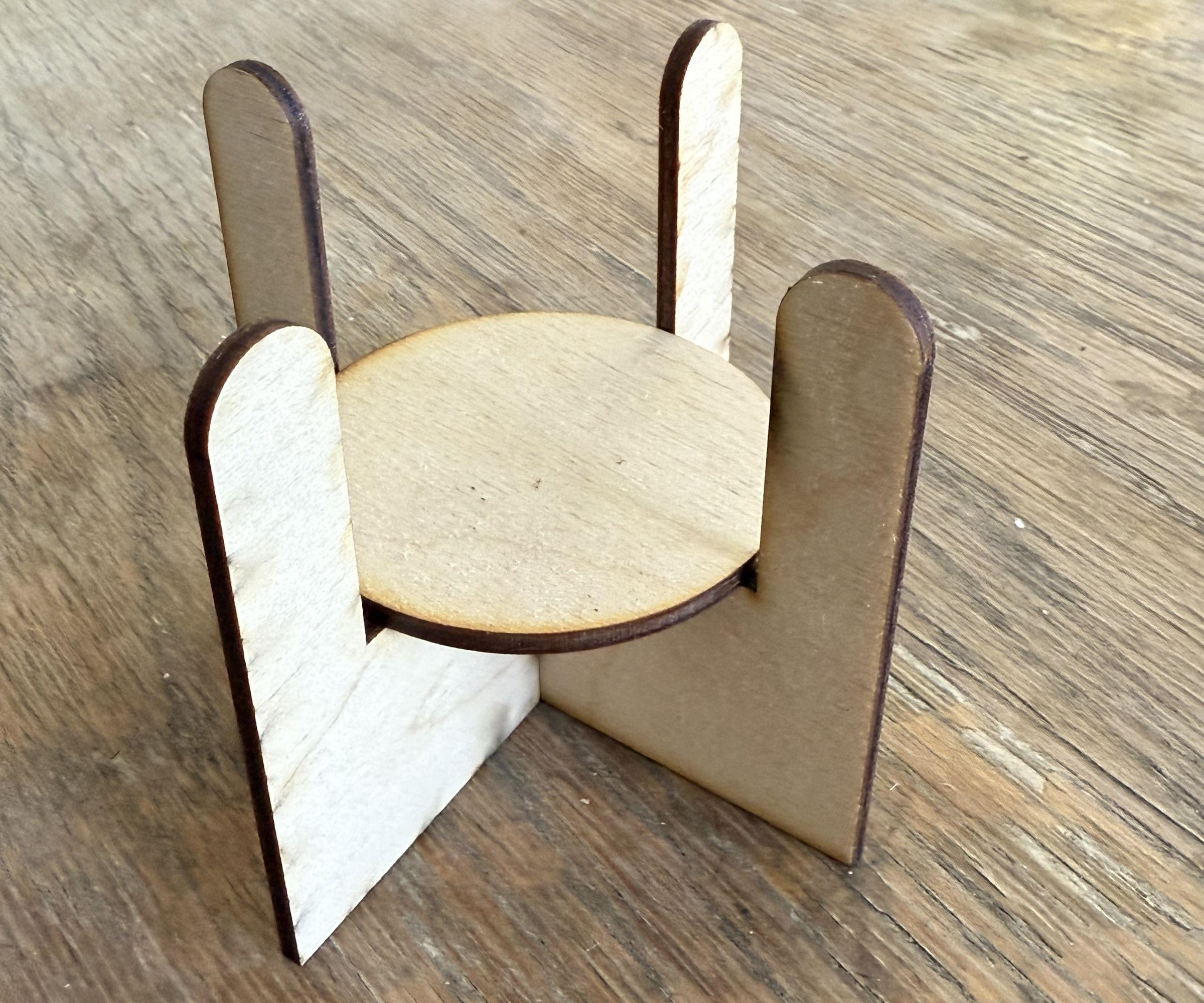 Laser Cut Plant Holder