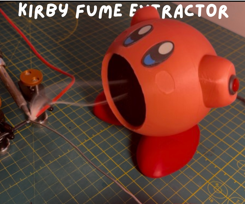 KIRBY Compact Soldering Fume Extractor (Improved)