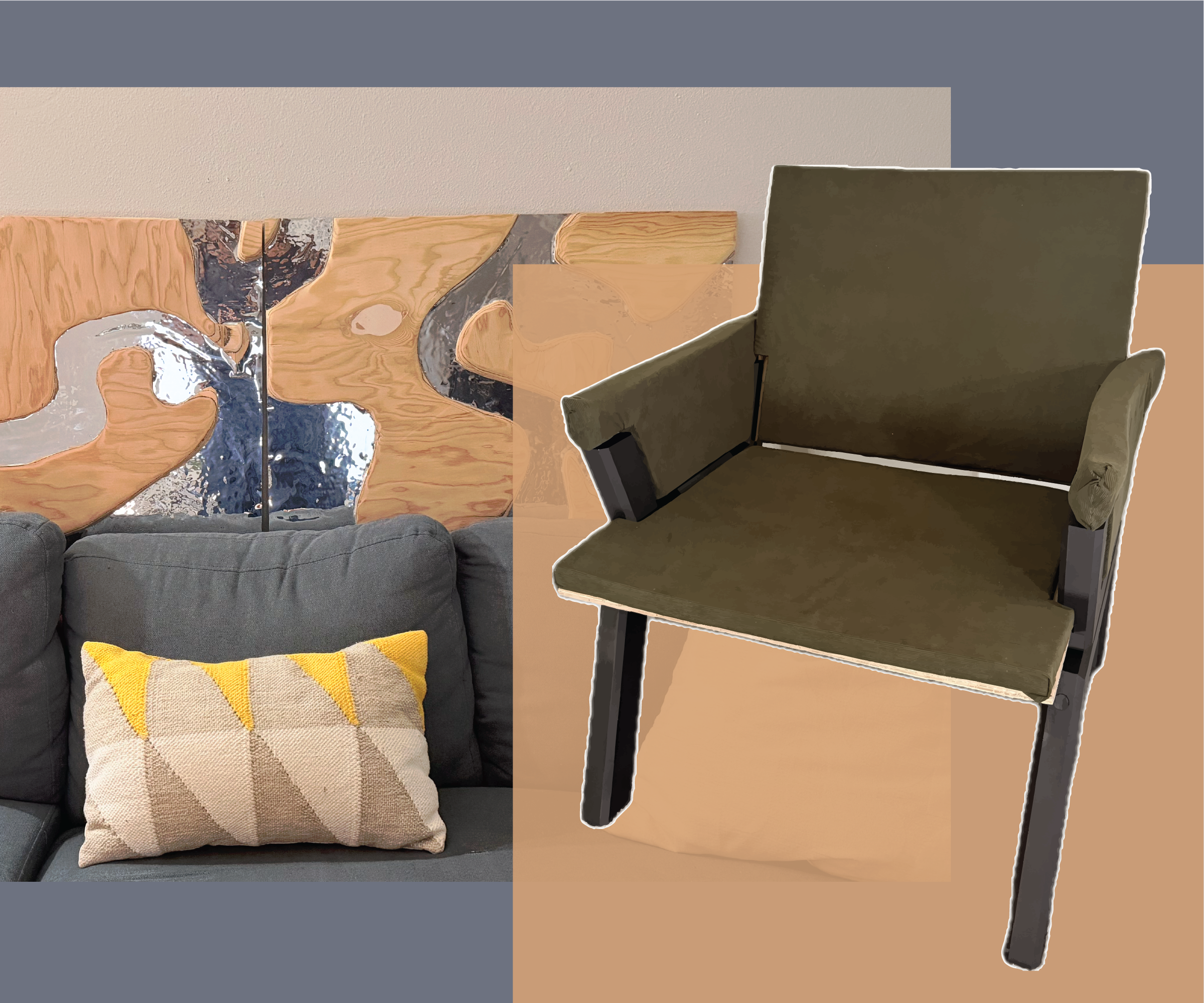 Wall Art Chair Design