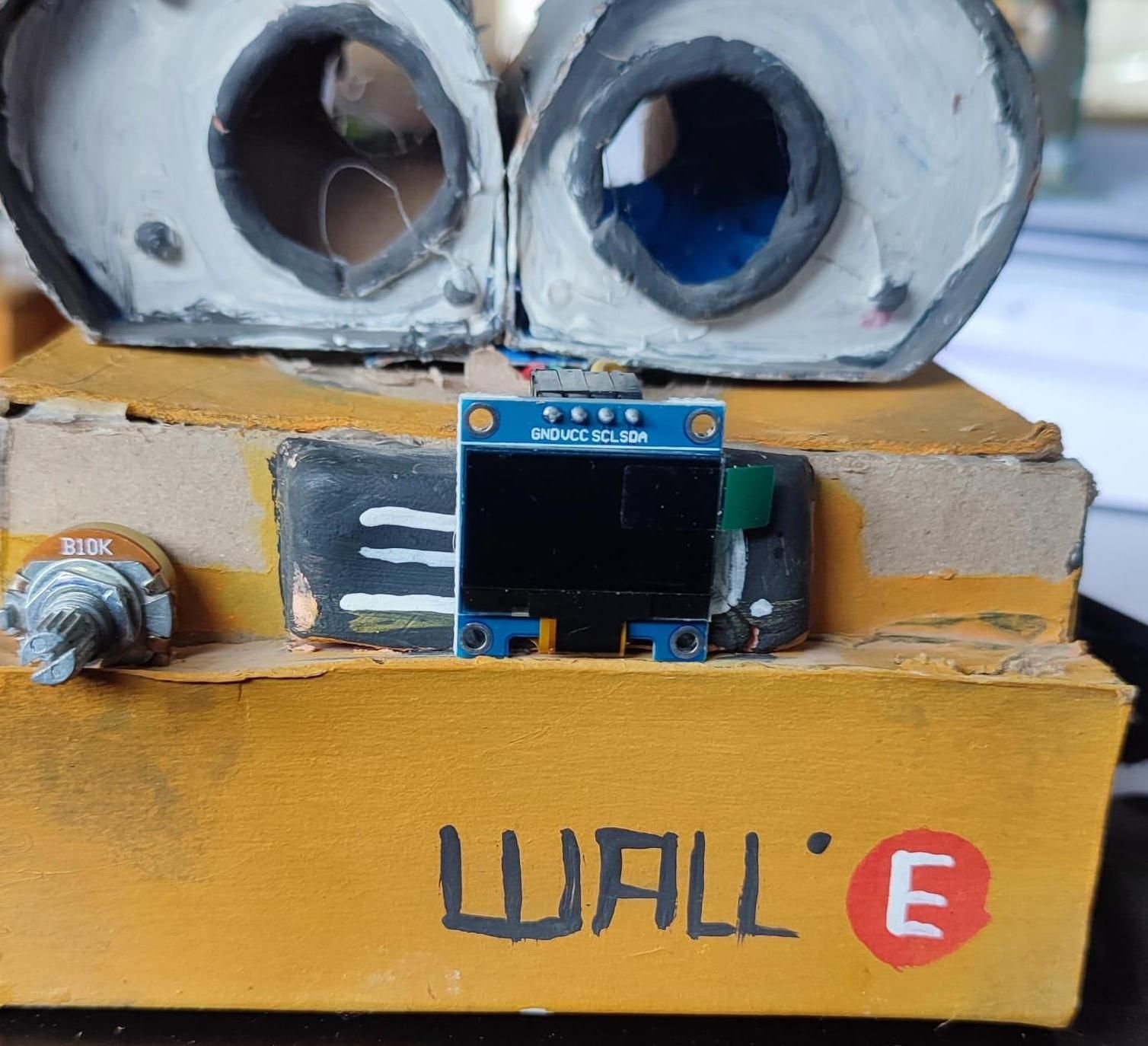 POMODÍN - Active Pause Robot With OLED and Potentiometer