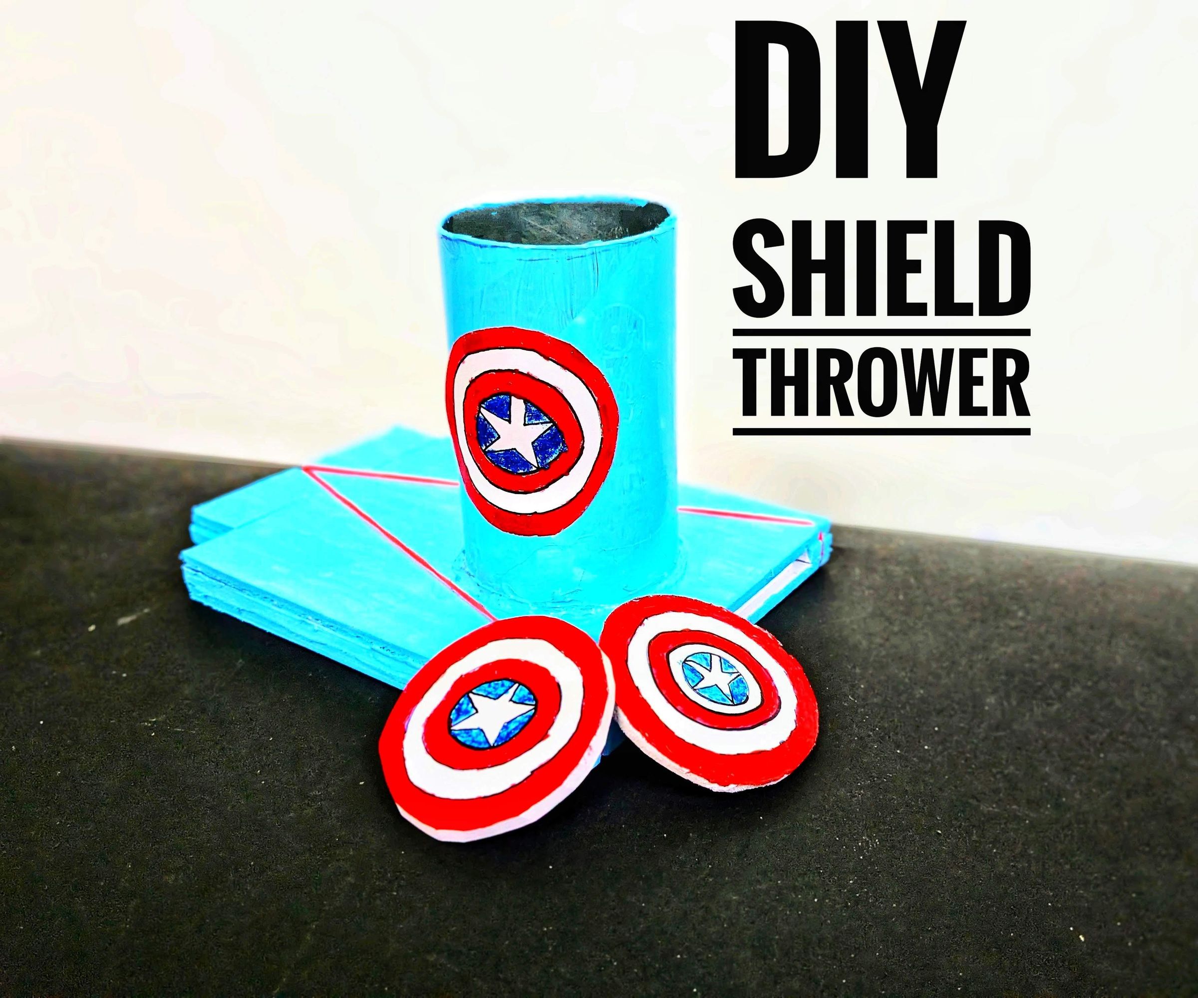 How to Make Captain America Shield Thrower