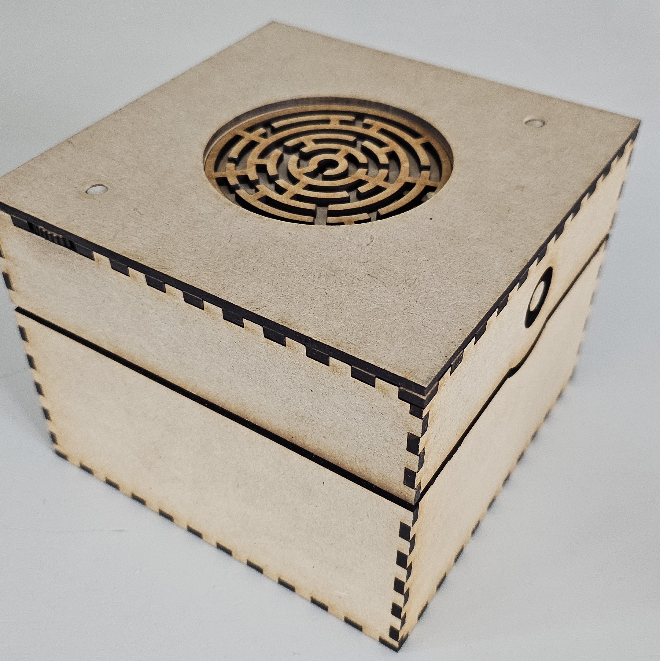 Geared Maze Puzzle Box