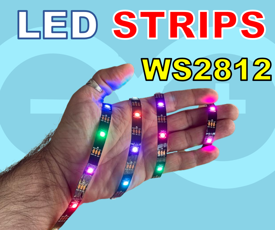 How to Control LED Strips With Arduino – Part 3: Individually Addressable LEDs (WS2812B)