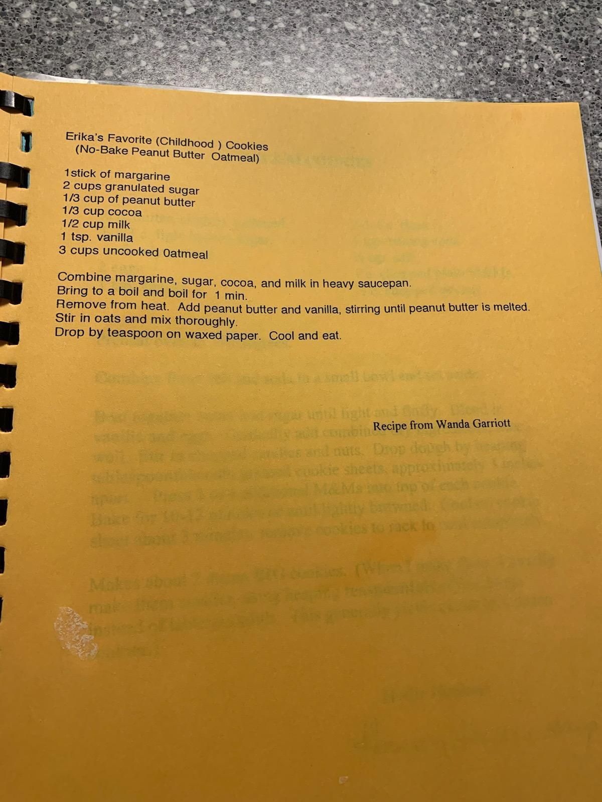 No Bake Cookies