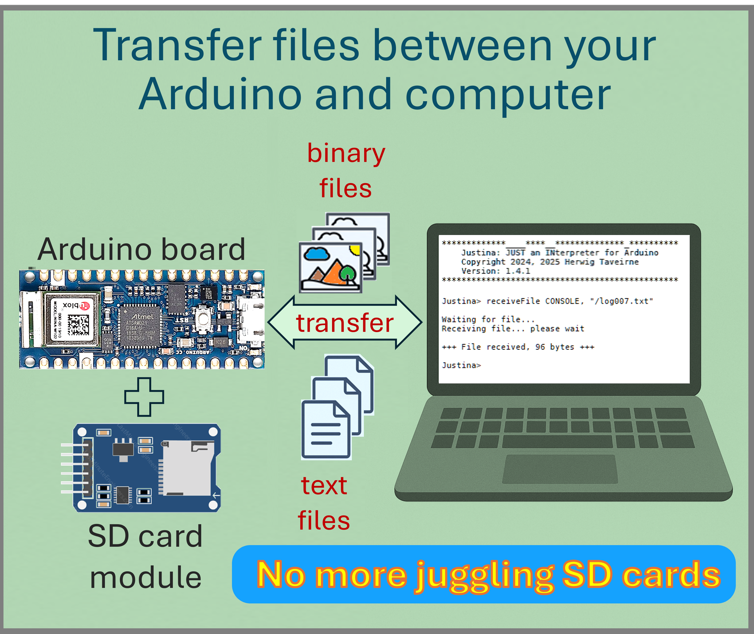 Your Arduino As a File Transfer Machine - Works With USB, WiFi, and More