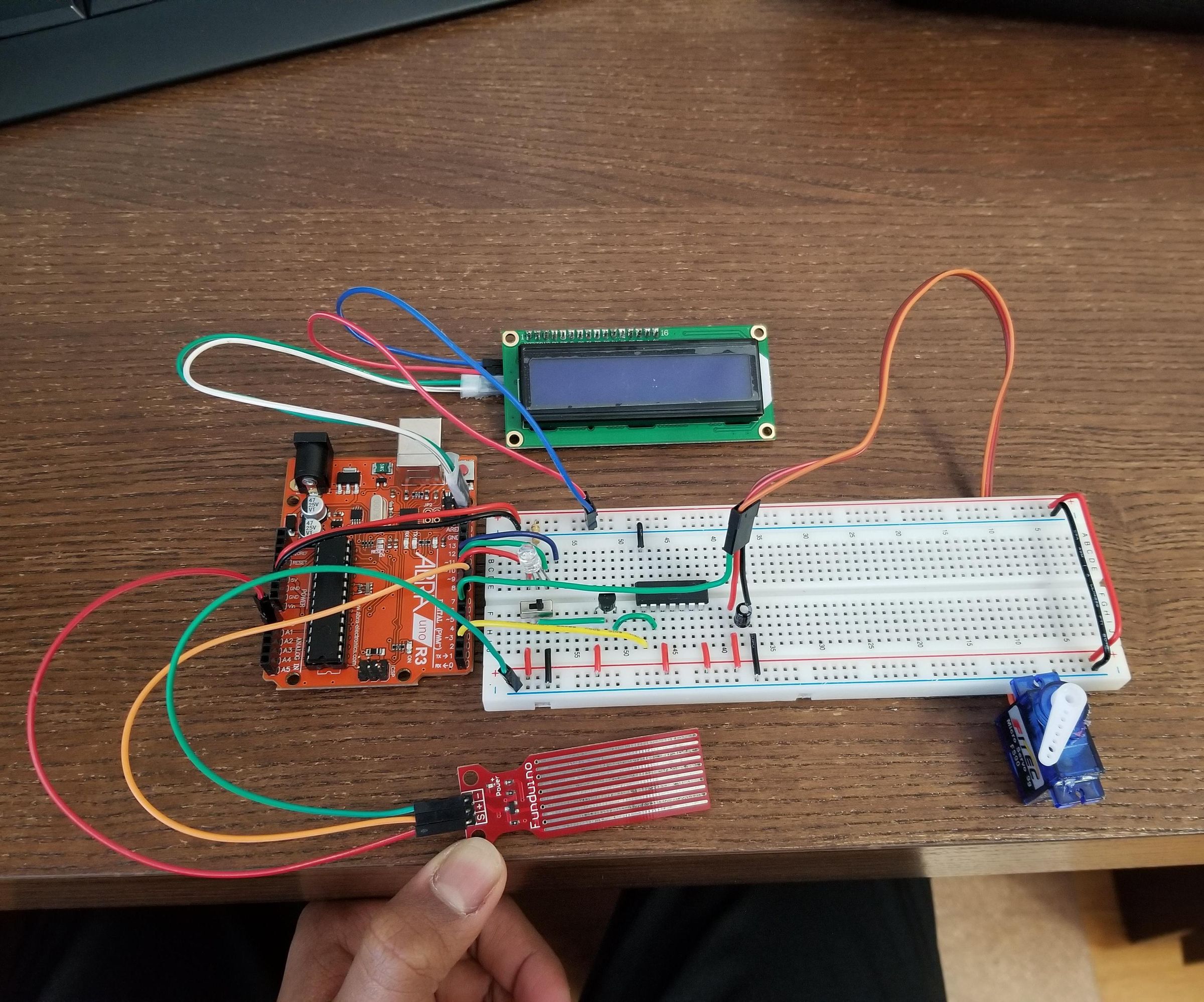 Mini Water Level Sensor & Controller With LCD Display