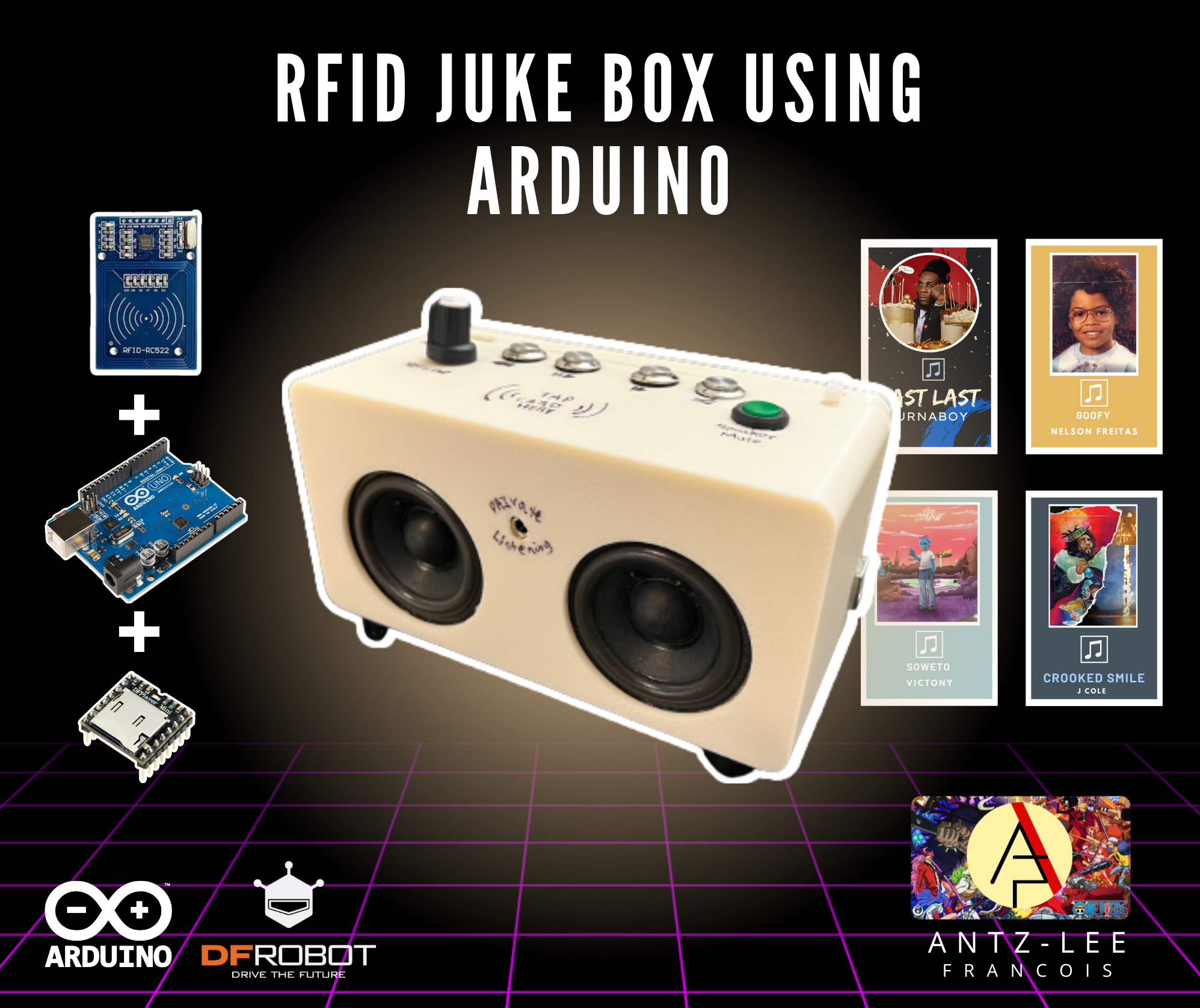RFID JukeBox Using Arduino Uno + DFPlayerMini