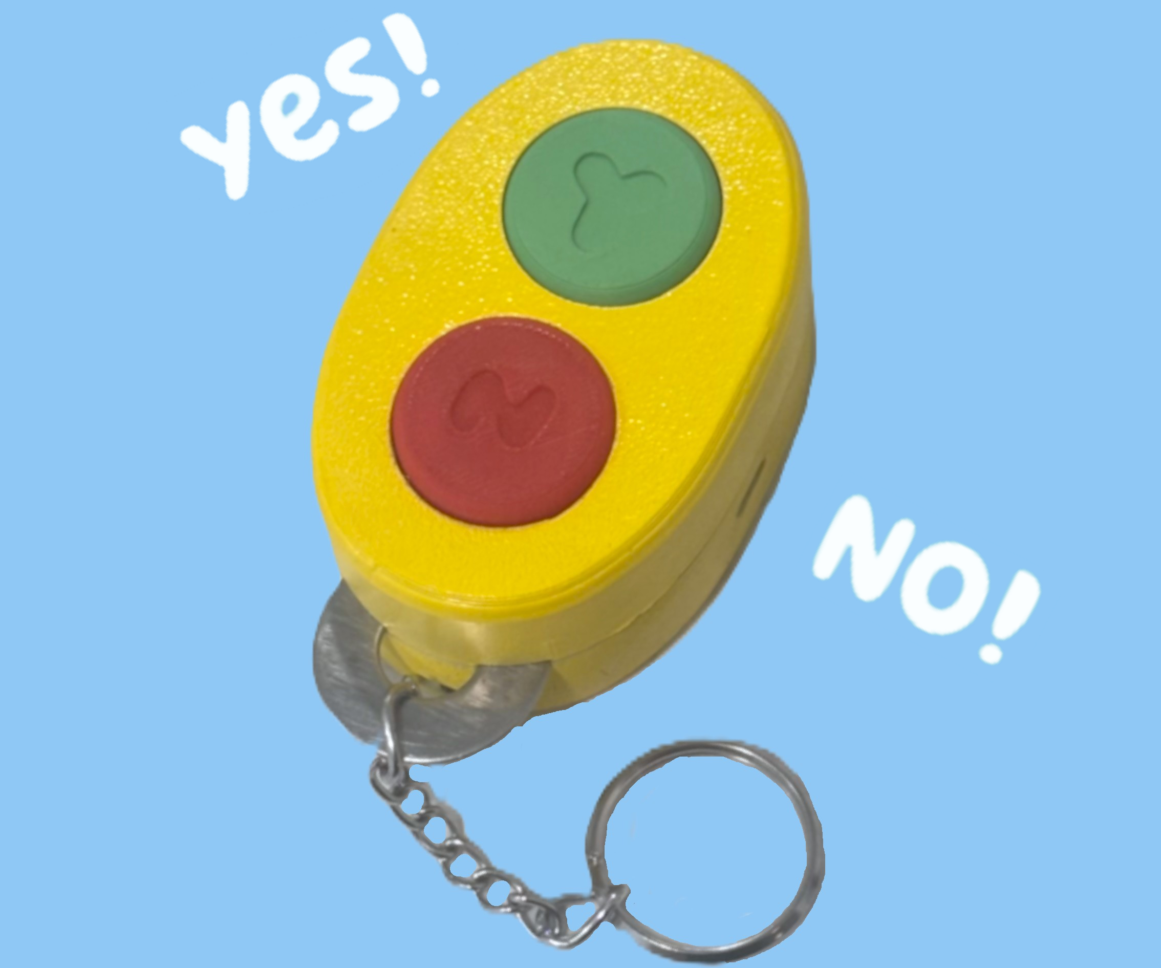 The Yes/No Button From Bluey!