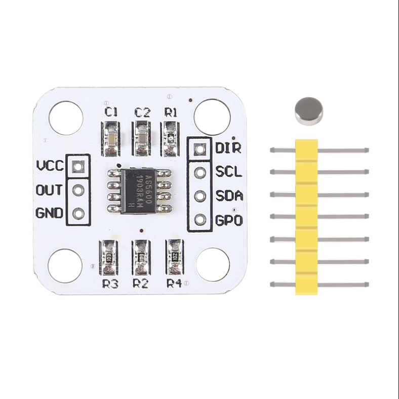 Interfacing With the AS5600 Magnetic Encoder