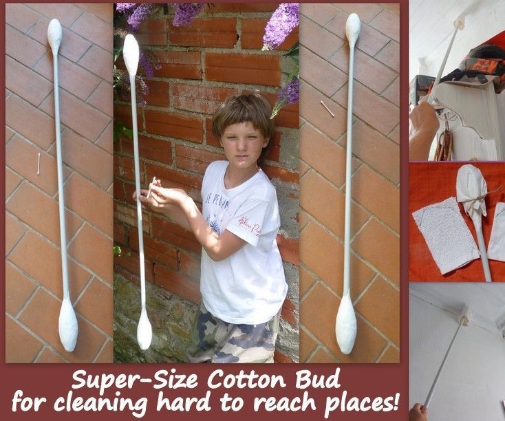 Super-Size Cotton Bud