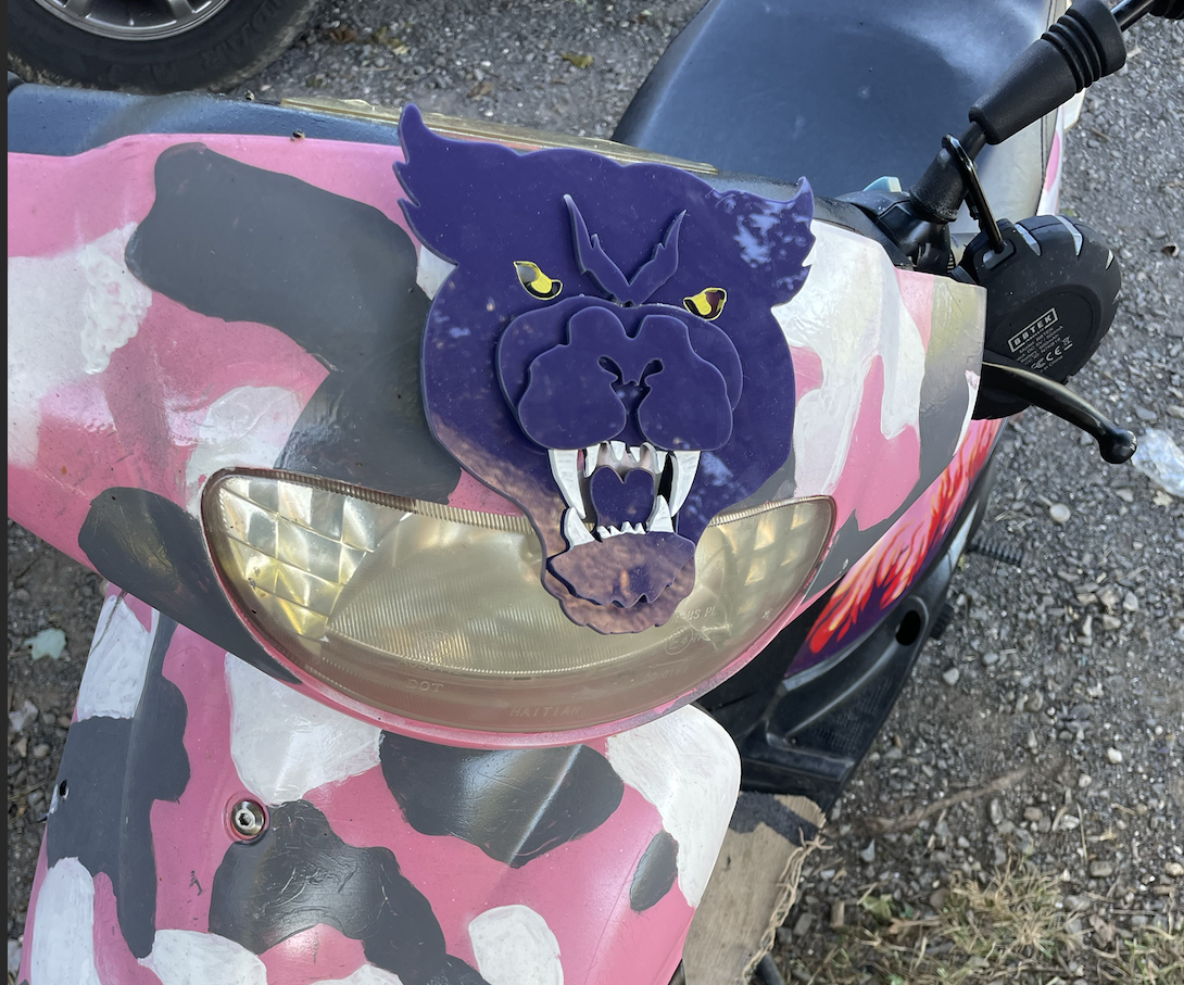 3D Moped-Figurehead Using a Laser Cutter