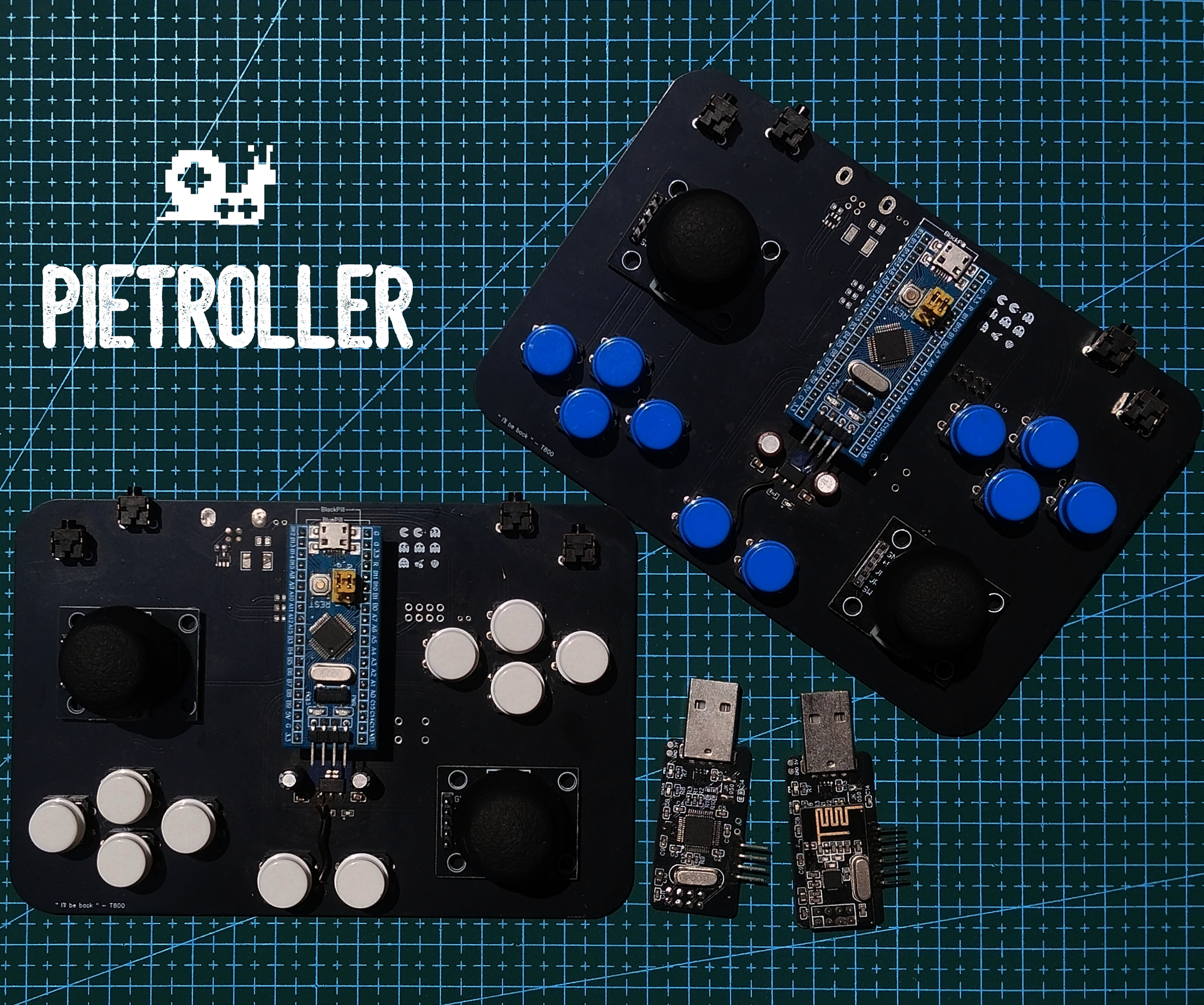 PIETROLLER: Wired & Wireless Game Controller Made Using STM32