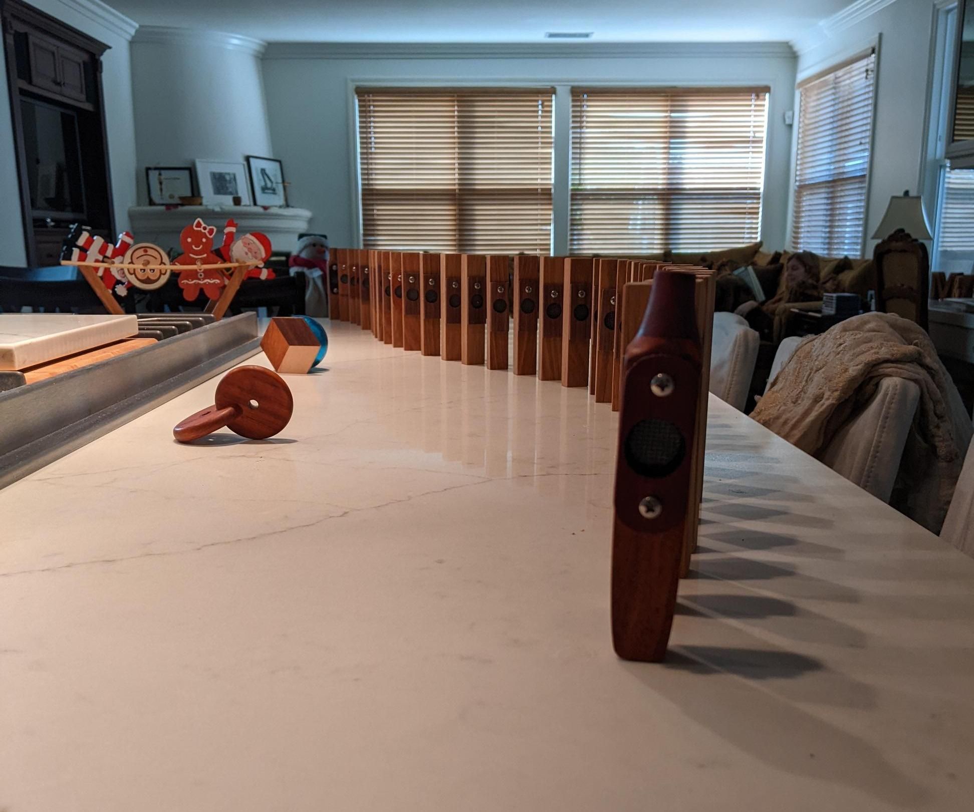 Kazoo Making and Caroling (100+) Hours of Research to Create a High Quality Low Cost Instrument. Plus Decades of Humming)