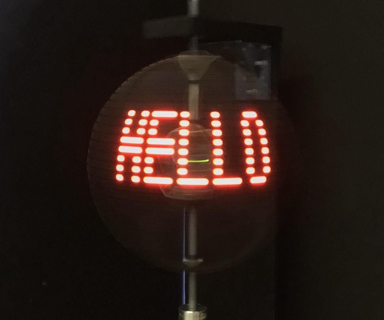 Persistence of Vision Globe